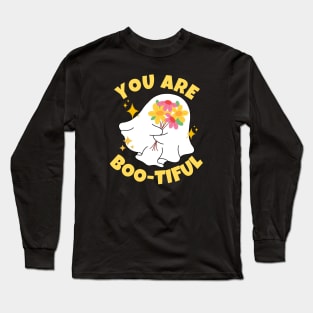 You Are Boo-tiful Funny Ghost Long Sleeve T-Shirt